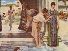 The Frigidarium 1890. Creator: Sir Lawrence Alma-Tadema