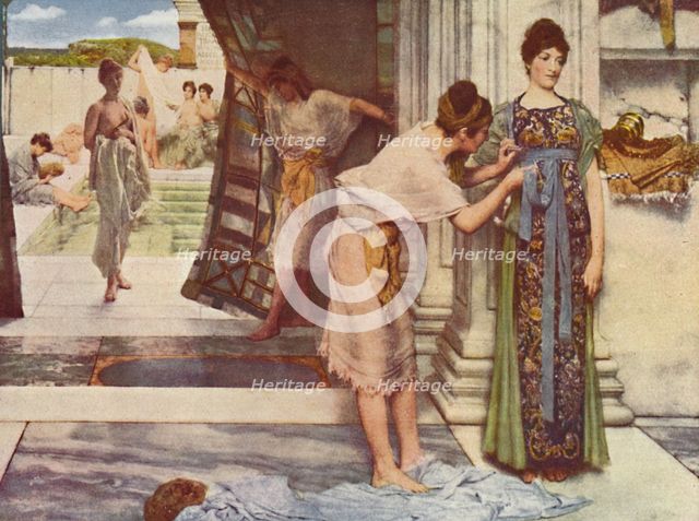 'The Frigidarium', 1890. Creator: Sir Lawrence Alma-Tadema.