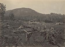 The Front of Kenesaw Mountain, Georgia, 1860s. Creator: George N. Barnard