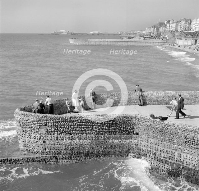 The front at Brighton, East Sussex, 1960s. Artist: Eric de Maré