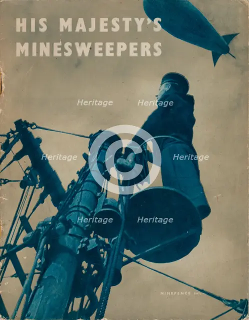 The front page of His Majesty's Minesweepers, 1943. Artist: Unknown.