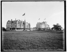 The Frontenac and annex, Round Island, N.Y., c1899. Creator: Unknown