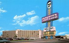 The Frontier Casino and Hotel, Las Vegas, Nevada, USA, 1967