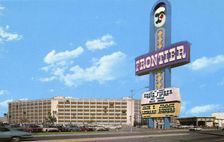 The Frontier Casino and Hotel, Las Vegas, Nevada, USA, 1967