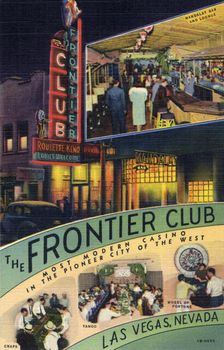 The Frontier Club, Las Vegas, Nevada, USA, 1941
