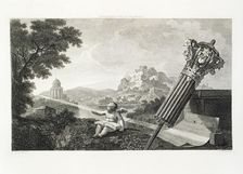 The frontispiece to Dr Brook Taylor's Perspective of Architecture, 1760. Artist: W Woollett