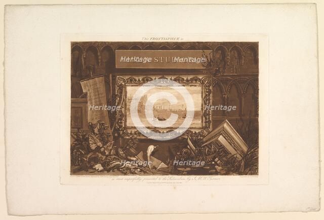 The Frontispiece to Liber Studiorum, May 1812. Creator: JMW Turner.
