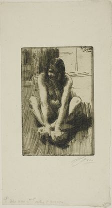 The Frog, 1910. Creator: Anders Leonard Zorn