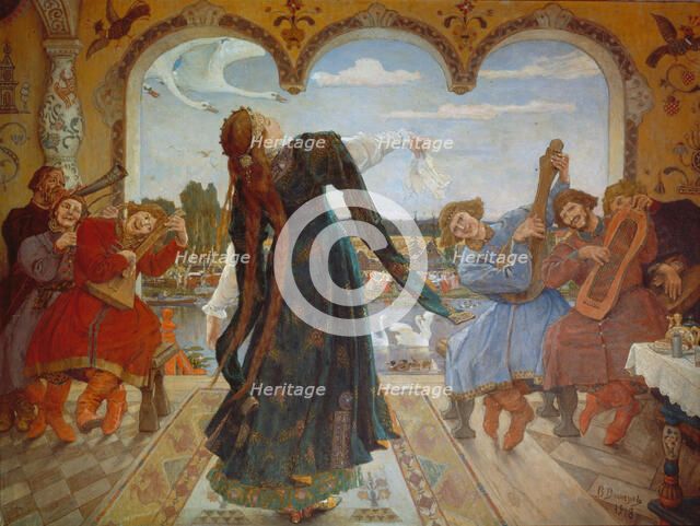 The Frog Princess, 1901-1918. Artist: Vasnetsov, Viktor Mikhaylovich (1848-1926)