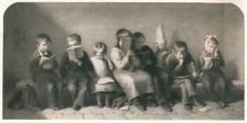 The Frown 1842, (1917). Artist: Thomas Webster
