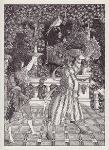 The Fruit Bearers, 1895. Creator: Aubrey Beardsley