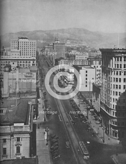 'The Fruits of Far-Sighted Highway Planning: A Motorist's Paradise', c1935. Artist: Unknown.