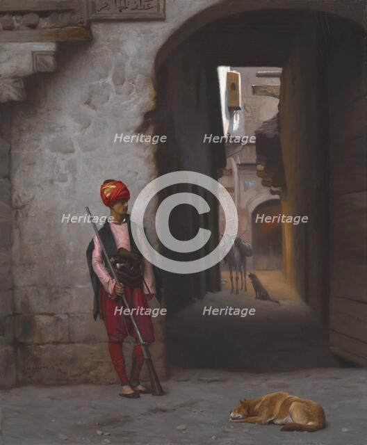 The Guard, 1889. Creator: Jean-Leon Gerome.