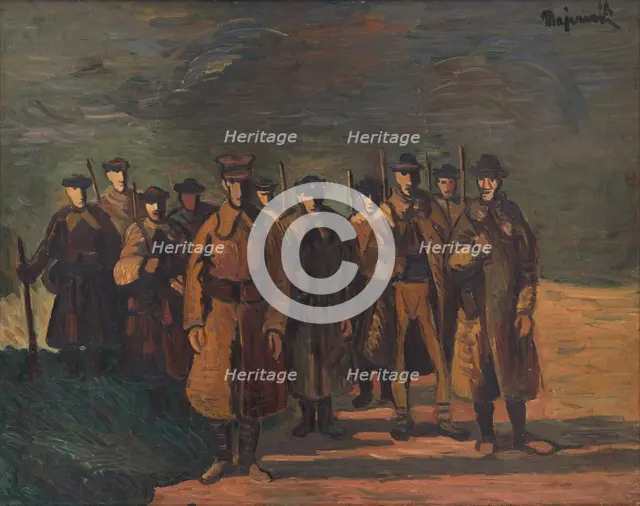 The Guard, 1940. Creator: Cyprian Majernik.