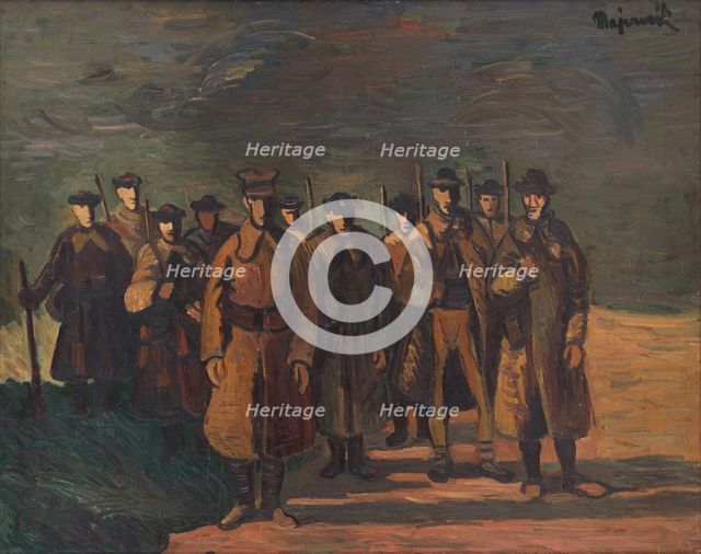 The Guard, 1940. Creator: Cyprian Majernik.