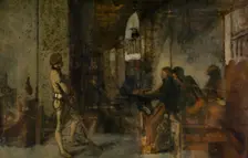 The Guard, c1860s. Creator: Jan August Hendrik Leys