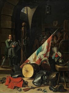 The Guard-Room, between 1640 and 1650. Creator: David Teniers II