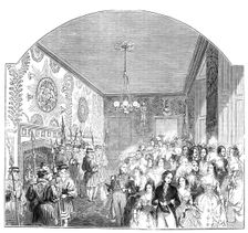 The Guard-Room, St James's Palace, 1844. Creator: Unknown