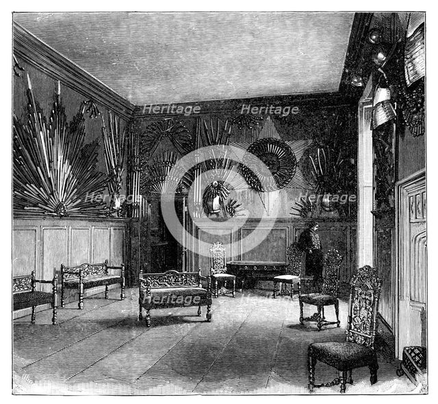 The Guard Room, St James's Palace, London. Artist: Unknown
