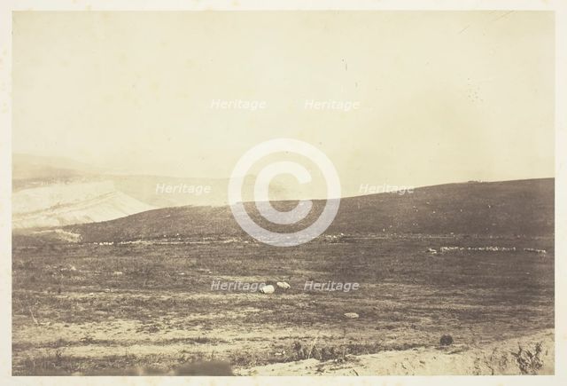 The Guard's Redoubt, Inkermann, 1855. Creator: Roger Fenton.