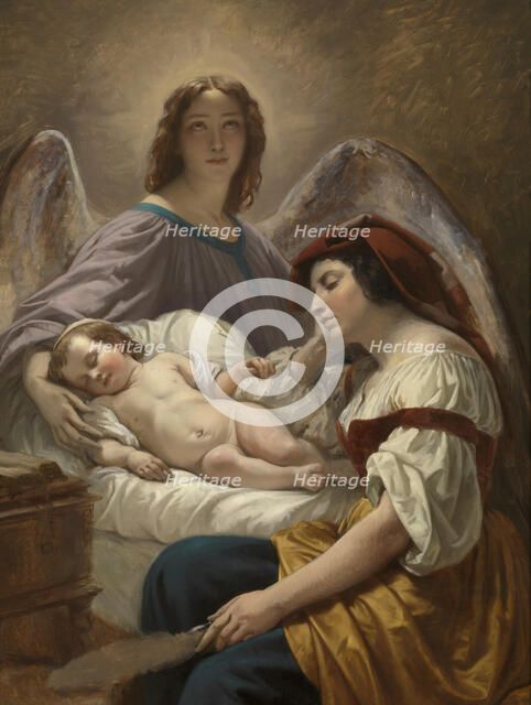 The Guardian Angel. Creator: Henri Decaisne.