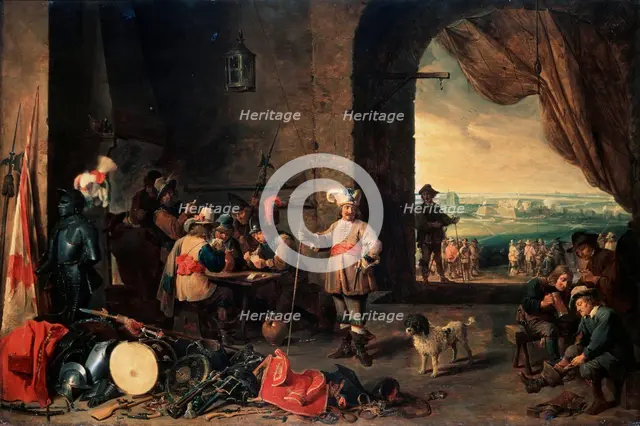 'The Guardroom', 1642. Artist: David Teniers II