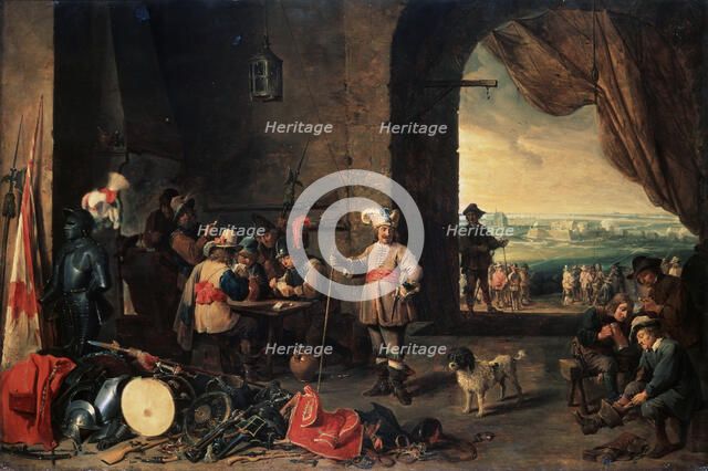'The Guardroom', 1642. Artist: David Teniers II
