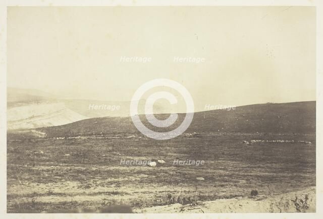 The Guard's Redoubt, Inkermann, 1855. Creator: Roger Fenton.