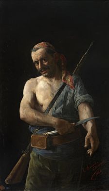 The Guerrilla Fighter, 1886. Creator: Cesar Alvarez Dumont