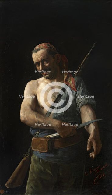 The Guerrilla Fighter, 1886. Creator: Cesar Alvarez Dumont.