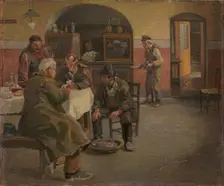 The guest house in Sora, 1883. Creator: Theodor Esbern Philipsen