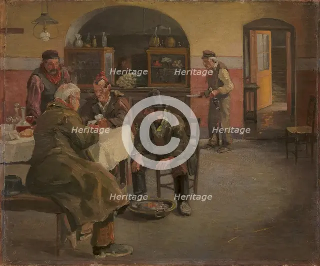 The guest house in Sora, 1883. Creator: Theodor Esbern Philipsen.