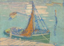 The Guinea Boat, Gloucester, 1920. Creator: Margaret Jordan Patterson