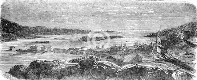 'The Gulf of Finland from Lorisa (Russia)', 1854. Creator: Unknown.