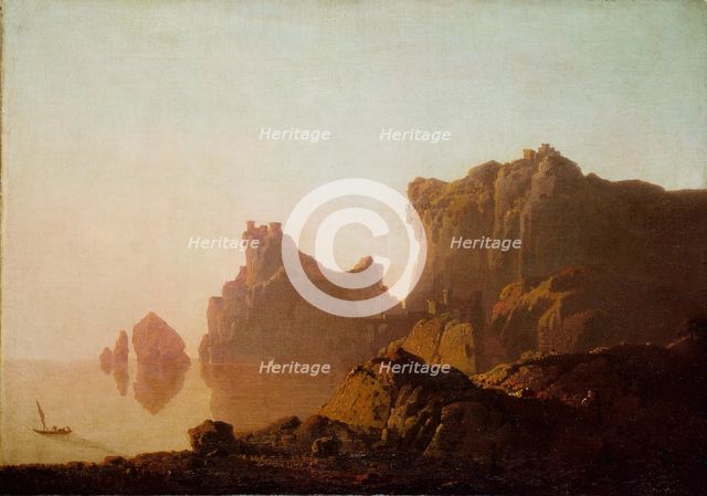 The Gulf of Salerno, 1783/85. Creator: Joseph Wright of Derby.