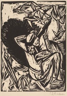 The Gull Hunter, 1913. Creator: Ernst Kirchner