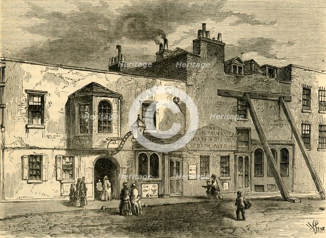'The Gun Tavern, 1820', (c1876). Creator: Unknown.