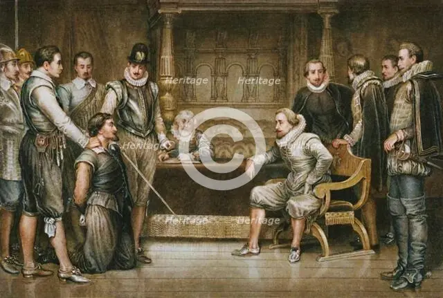 ''The Gunpowder Plot', 1886. Creator: CF Merckel.