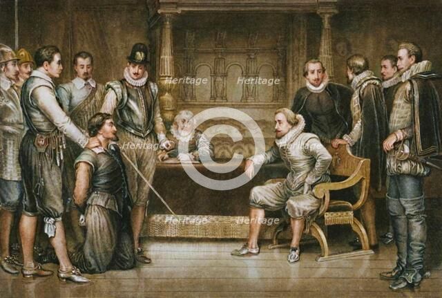 ''The Gunpowder Plot', 1886. Creator: CF Merckel.