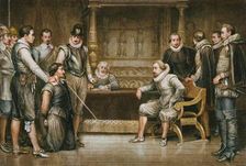 'The Gunpowder Plot 1886. Creator: CF Merckel