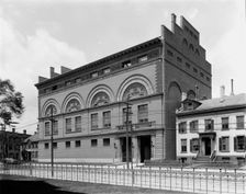 The Gymnasium, Yale College, Conn., between 1895 and 1910. Creator: Unknown