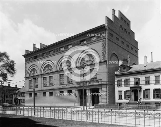The Gymnasium, Yale College, Conn., between 1895 and 1910. Creator: Unknown.