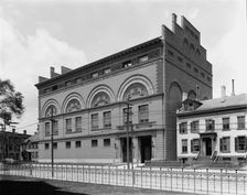 The Gymnasium, Yale College, Conn., between 1895 and 1910. Creator: Unknown