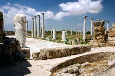 The gymnasium, Salamis, North Cyprus. Creator: Peter Thompson