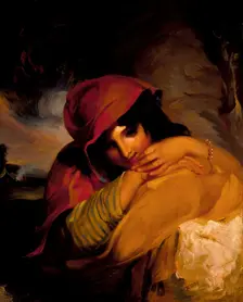 The Gypsy Girl, 1839. Creator: Thomas Sully