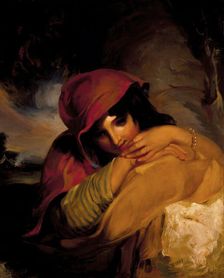 The Gypsy Girl, 1839. Creator: Thomas Sully