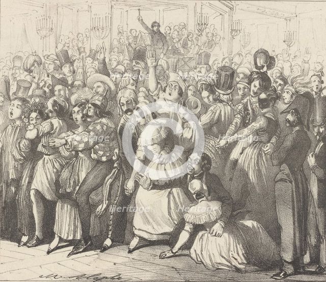 The Galop, 1838.