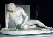 The Galata, Dying Gaul, a Roman copy of a Greek original from Pergamum, 3rd-2nd century BC