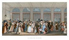 The Galerie de Bois, Paris, 1787, (1885). Creator: Urrabieta
