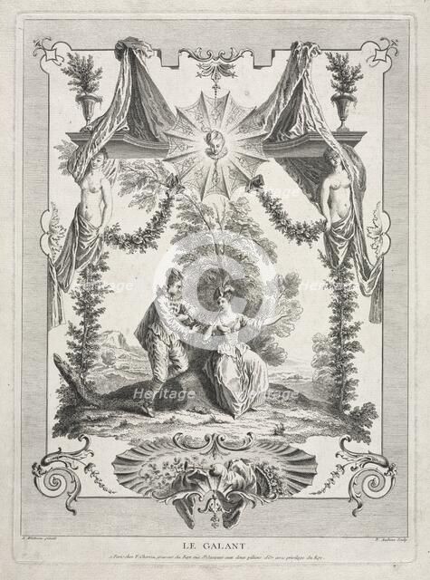 The Gallant. Creator: Benoit II Audran (French, 1700-1772).